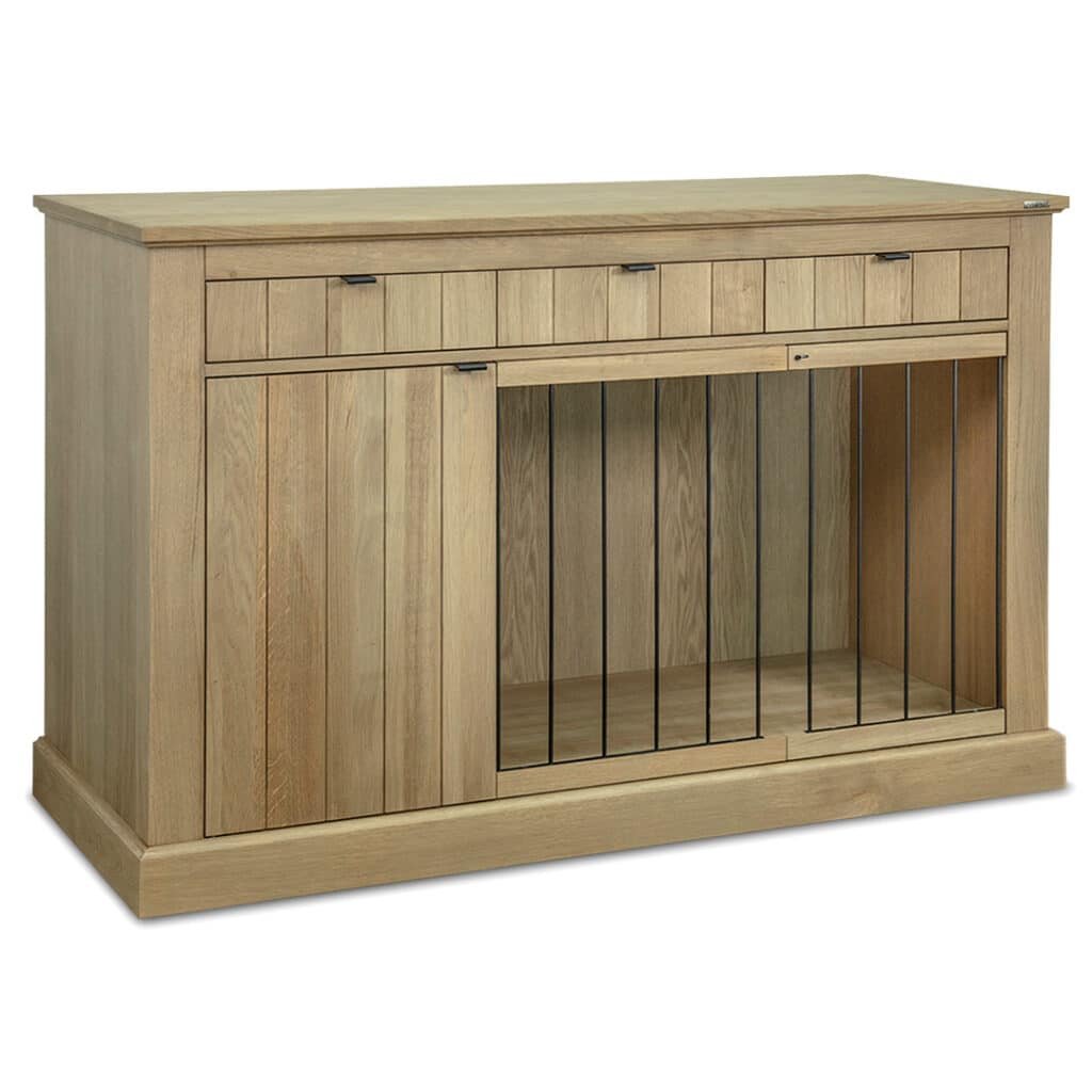 Luxury indoor dog kennel sideboard with drawers CANNON