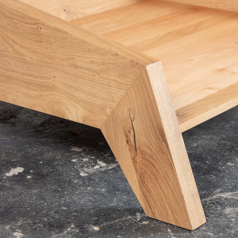 Drewniane designerskie legowisko dla psa KENDAL • DogDeco